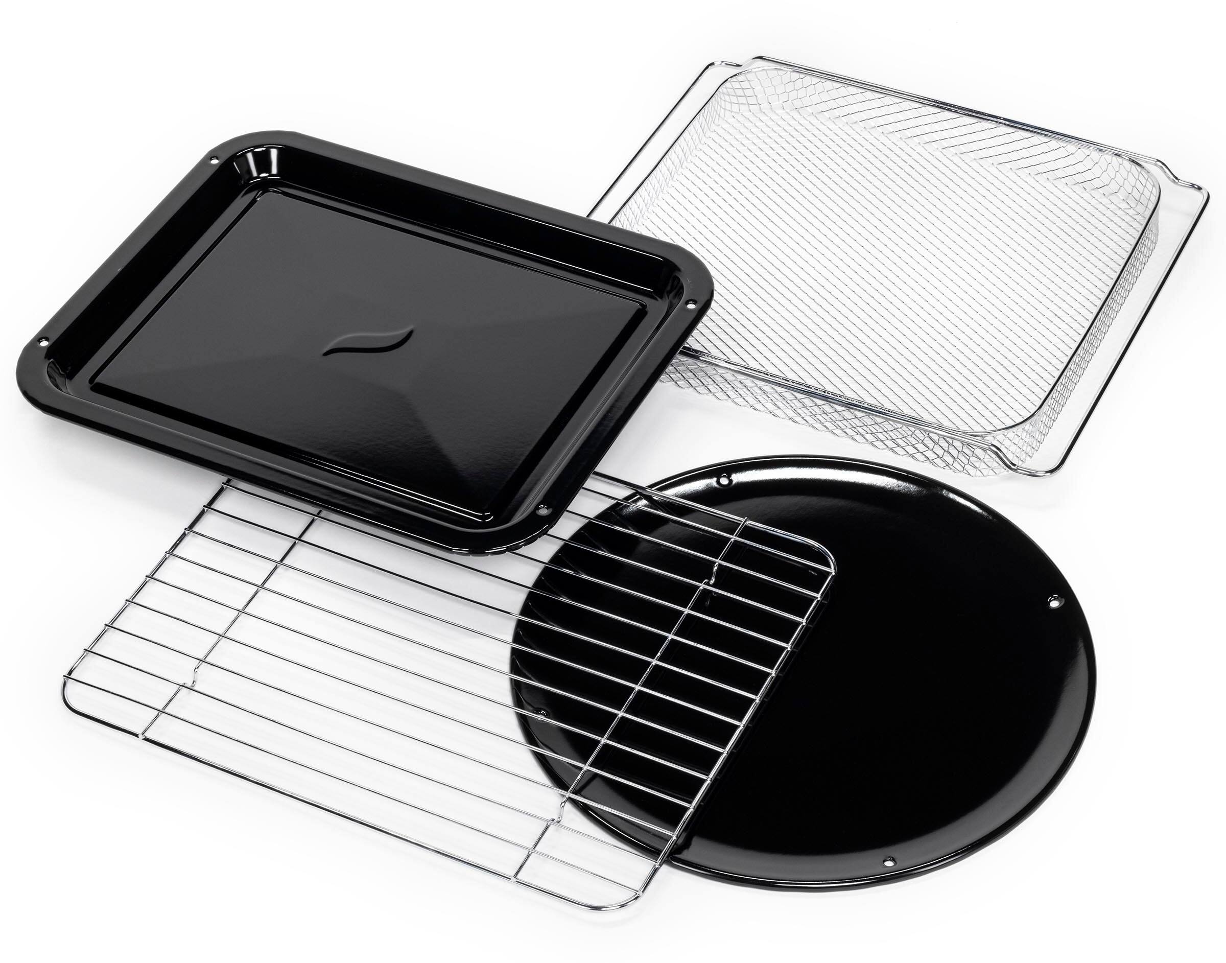 Alt View 20. Café - Couture Smart Toaster Oven with Air Fry - Matte Black.