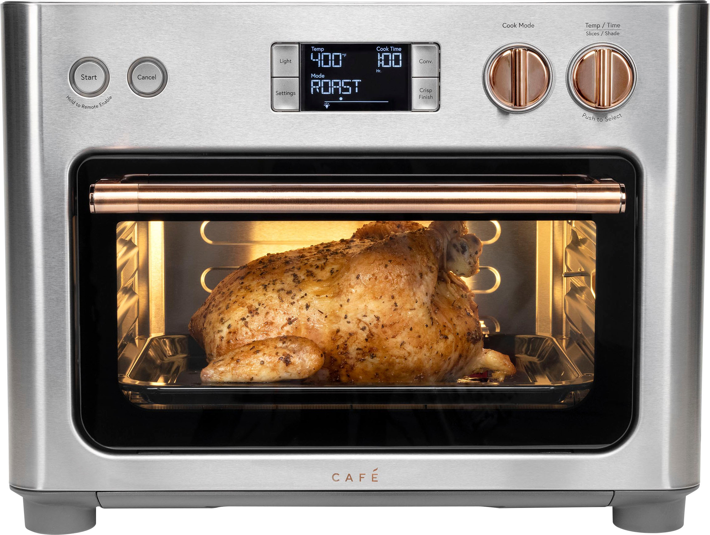  Digital Oven with Air Fryer 24 Litres Stainless Steel : Home &  Kitchen