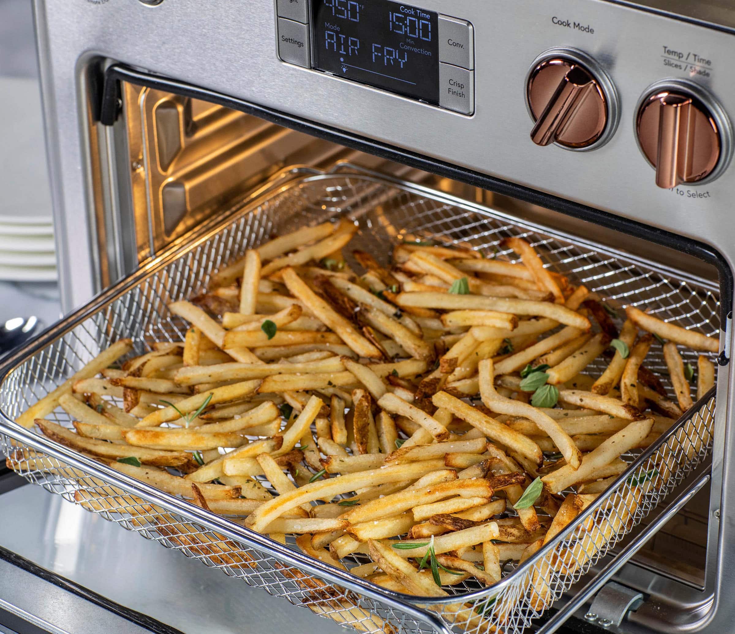 Alt View 16. Café - Couture Smart Toaster Oven with Air Fry - Stainless Steel.