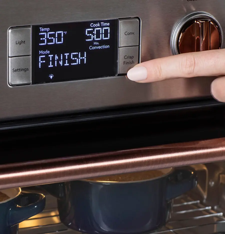 Alt View 17. Café - Couture Smart Toaster Oven with Air Fry - Stainless Steel.
