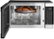 Left Zoom. GE - 1.0 Cu. Ft. Convection Countertop Microwave with Air Fry - Black stainless steel.