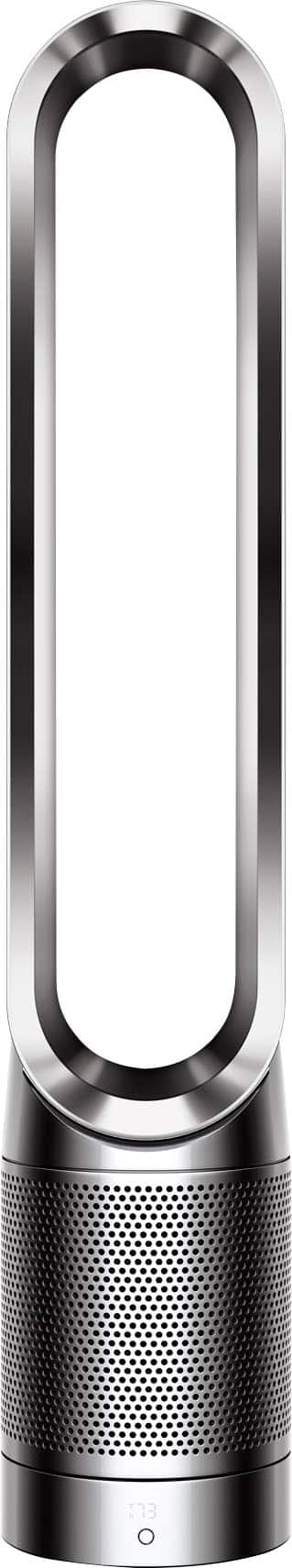 Front. Dyson - Pure Cool Link - TP02 - Smart Tower Air Purifier and Fan - Nickel.