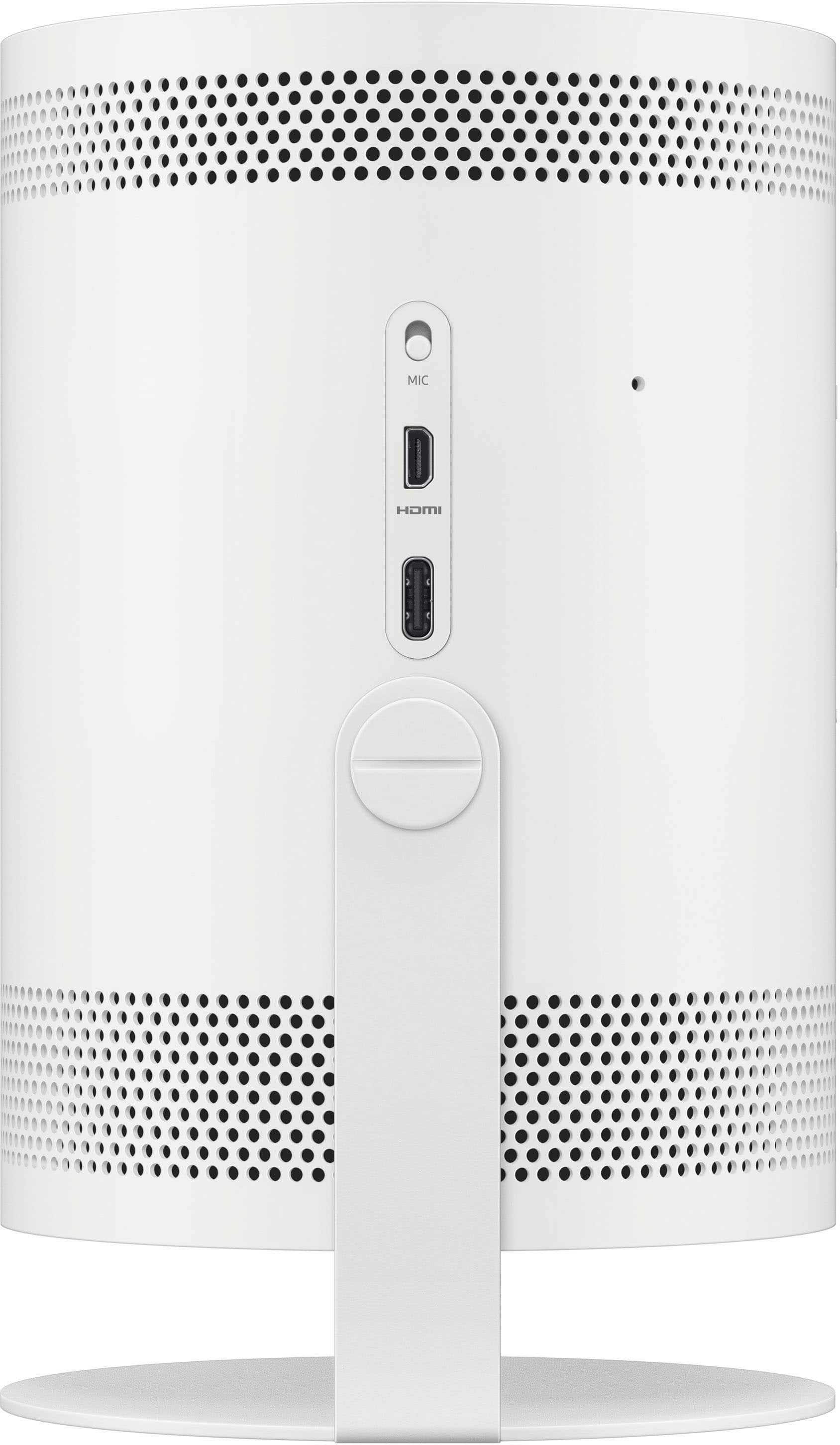 Left. Samsung - The Freestyle FHD HDR Smart Portable Projector - White.