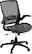 Angle. Insignia™ - Ergonomic Mesh Office Chair with Adjustable Arms - Black.