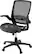 Left. Insignia™ - Ergonomic Mesh Office Chair with Adjustable Arms - Black.