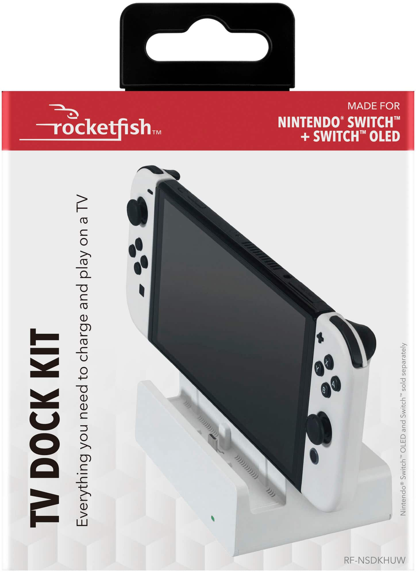 Rocketfish™ Joy-Con Charge Station For Nintendo Switch & Switch OLED Black  RF-NSJCCS - Best Buy