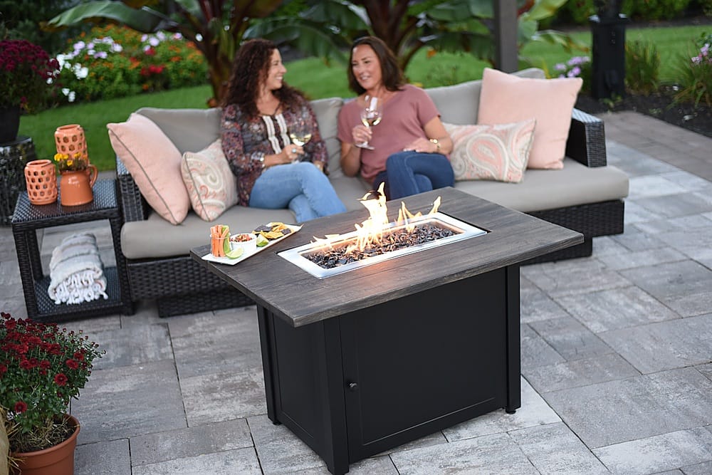 Mr. BarBQ Marc Fire Pit Black GAD17107ES Best Buy