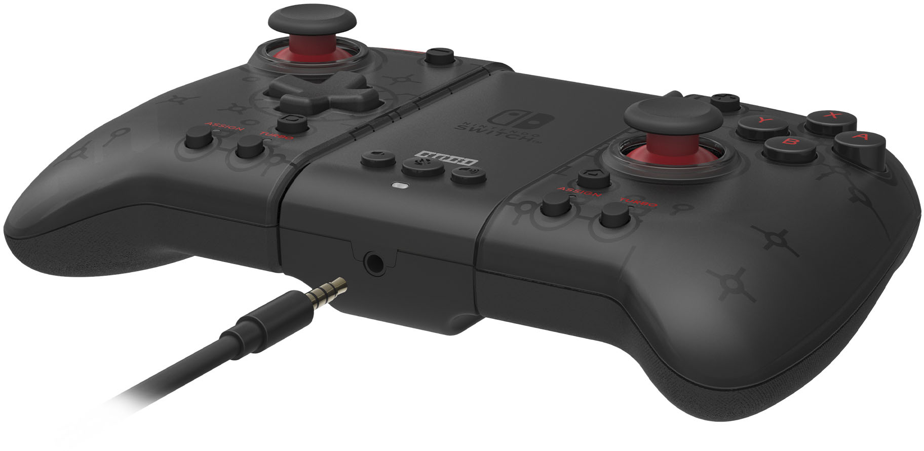 Set Split - Hori Best Attachment Switch NSW-371U Nintendo Pro for Buy Black Pad