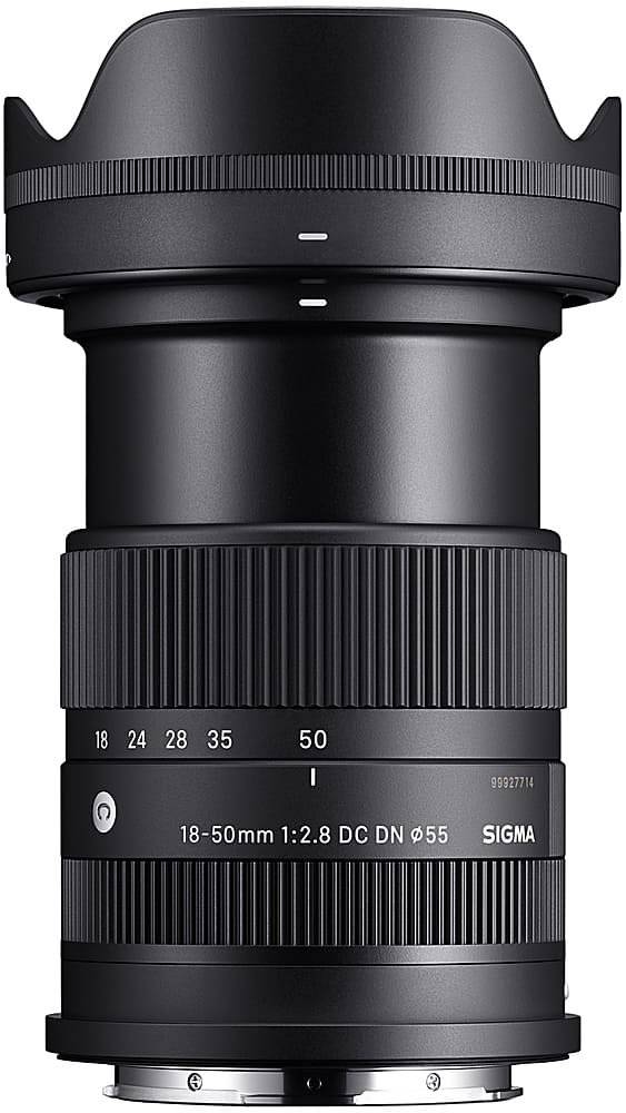 Sigma 18-50mm f2.8 DC DN Contemporary Lens for Sony E with Advanced  Accessory and Travel Bundle (Sigma 1-Year USA Warranty) Sigma 18-50mm f2.8  Sony