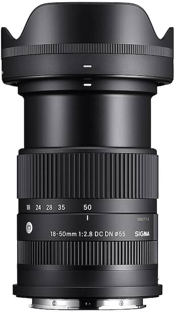 Sigma 18 50mm F2.8 DC DN Contemporary Sony E Mount Lens Black Sigma 18 50mm F2.8 DC DN Contemporary Sony E Mount Lens Black