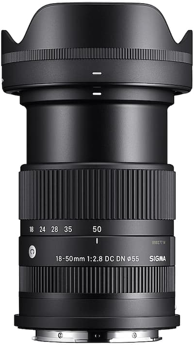 Sigma 18 50mm F2.8 DC DN Contemporary Sony E Mount Lens Black Sigma 18 50mm F2.8 DC DN Contemporary Sony E Mount Lens Black