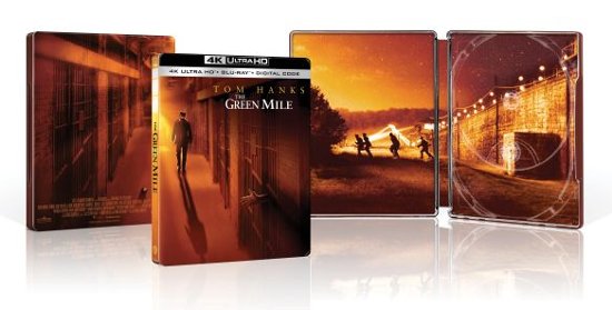 Front Standard. The Green Mile [SteelBook] [Includes Digital Copy] [4K Ultra HD Blu-ray/Blu-ray] [Only @ Best Buy] [1999].