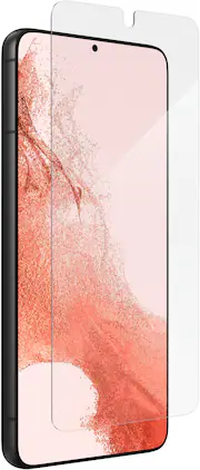 ZAGG - Fusion Defense Flexible Hybrid Screen Protector with Glass-like Feel for Samsung Galaxy S22 - Clear