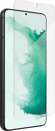 ZAGG - Fusion Defense Flexible Hybrid Screen Protector with Glass-like Feel for Samsung Galaxy S22+ - Clear