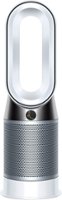 Dyson - HP04 Pure Hot + Cool Smart Tower Air Purifier, Heater and Fan - White/Silver - Front_Zoom