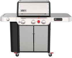 Weber - Genesis Gas Grill SX-335 Propane Gas Grill - Stainless Steel - Angle_Zoom
