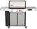Angle. Weber - Genesis Gas Grill SX-335 Propane Gas Grill - Stainless Steel.