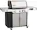 Left. Weber - Genesis Gas Grill SX-335 Propane Gas Grill - Stainless Steel.