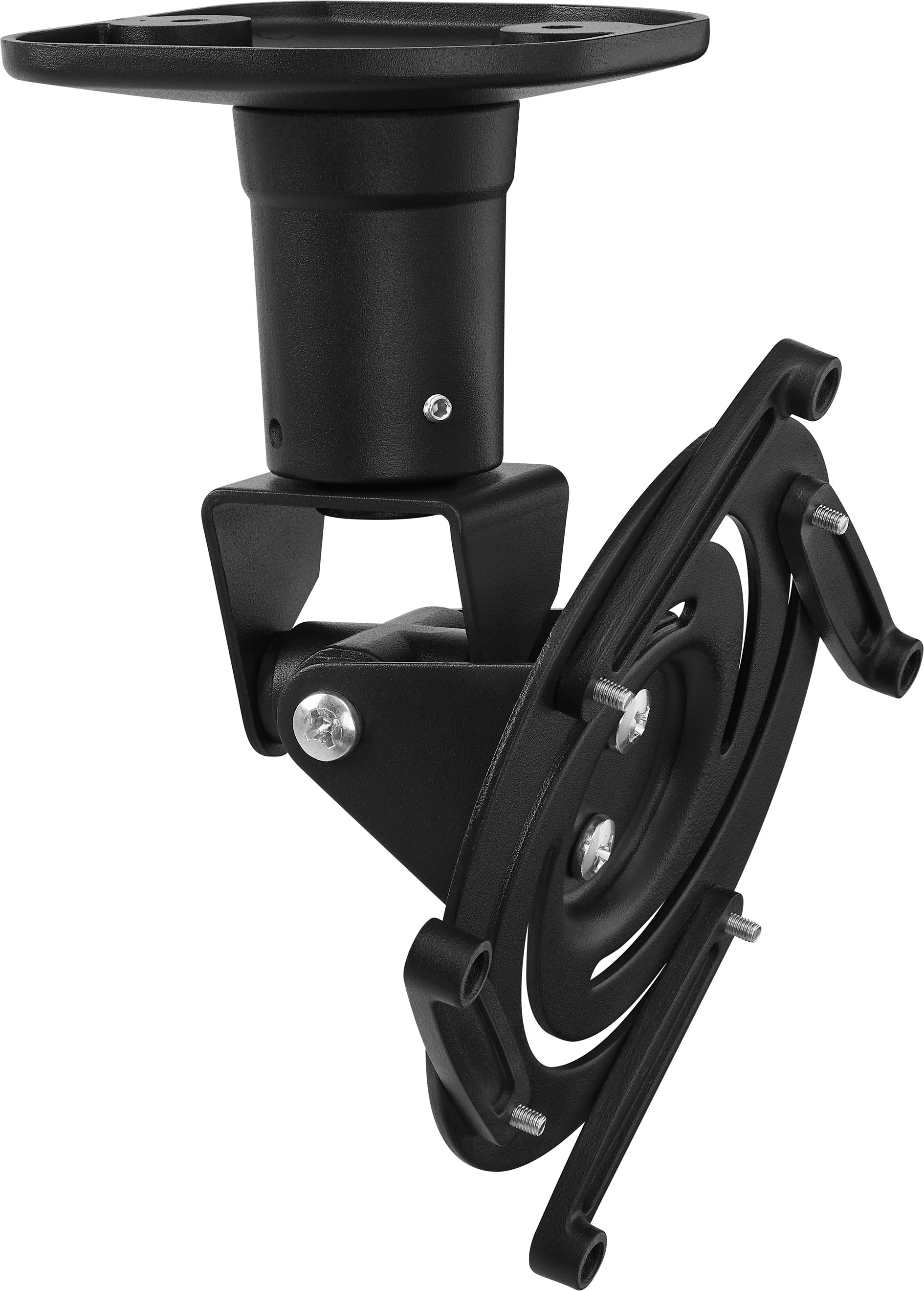 Angle View: Kanto - Universal Projector Ceiling Mount - Black