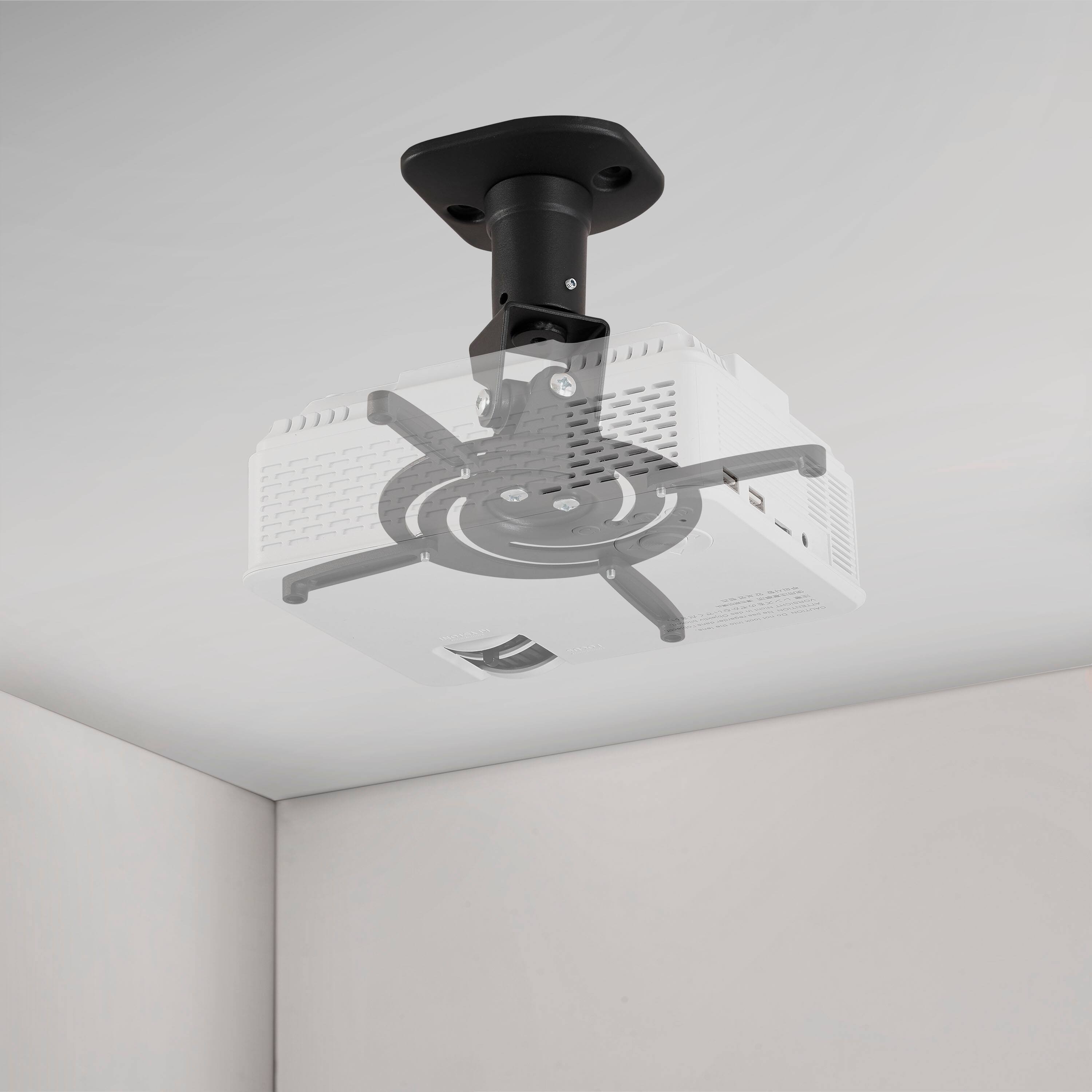 Alt View 15. Insignia™ - Universal Projector Ceiling Mount - Black.