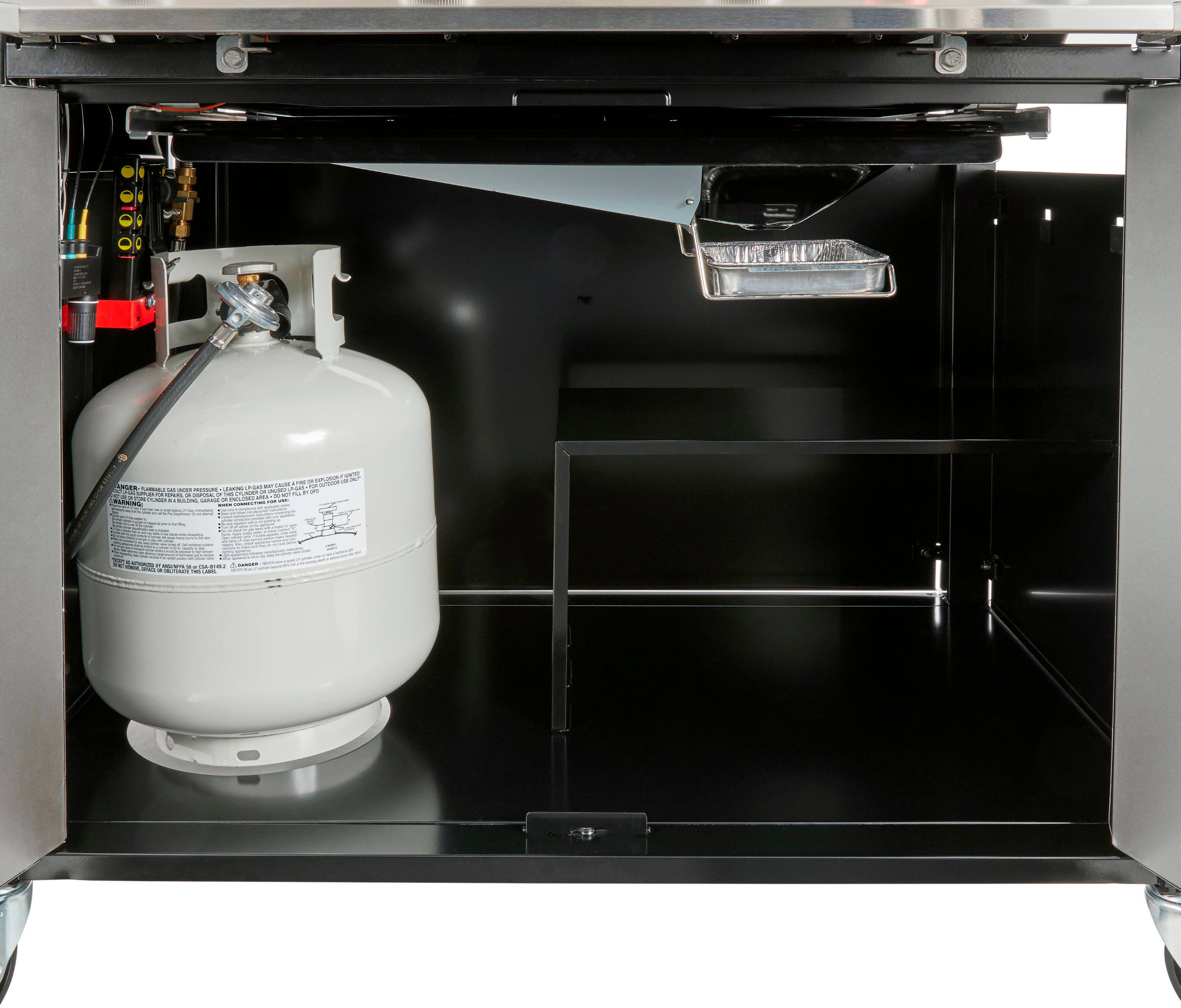 Alt View 12. Weber - Genesis E-435 Natural Gas Grill - Black.