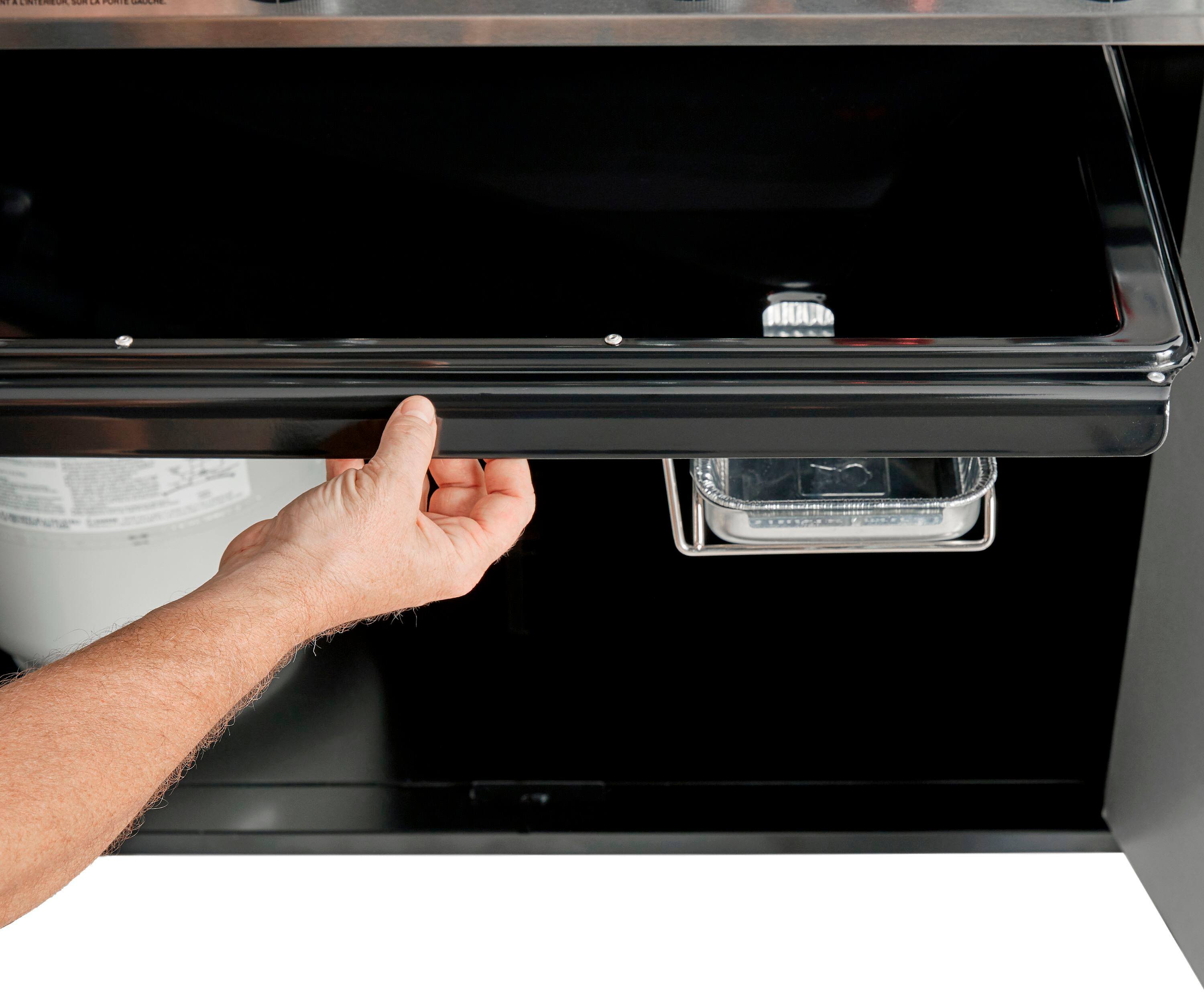 Alt View 13. Weber - Genesis E-435 Natural Gas Grill - Black.