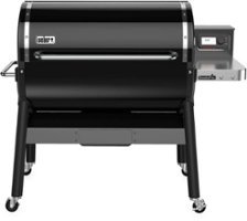 Weber - SmokeFire EX6 (2nd Gen) Wood Fired Pellet Grill - Black - Angle_Zoom