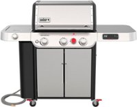 Weber - Genesis Smart SX-335 Natural Gas Grill - Stainless Steel - Angle_Zoom