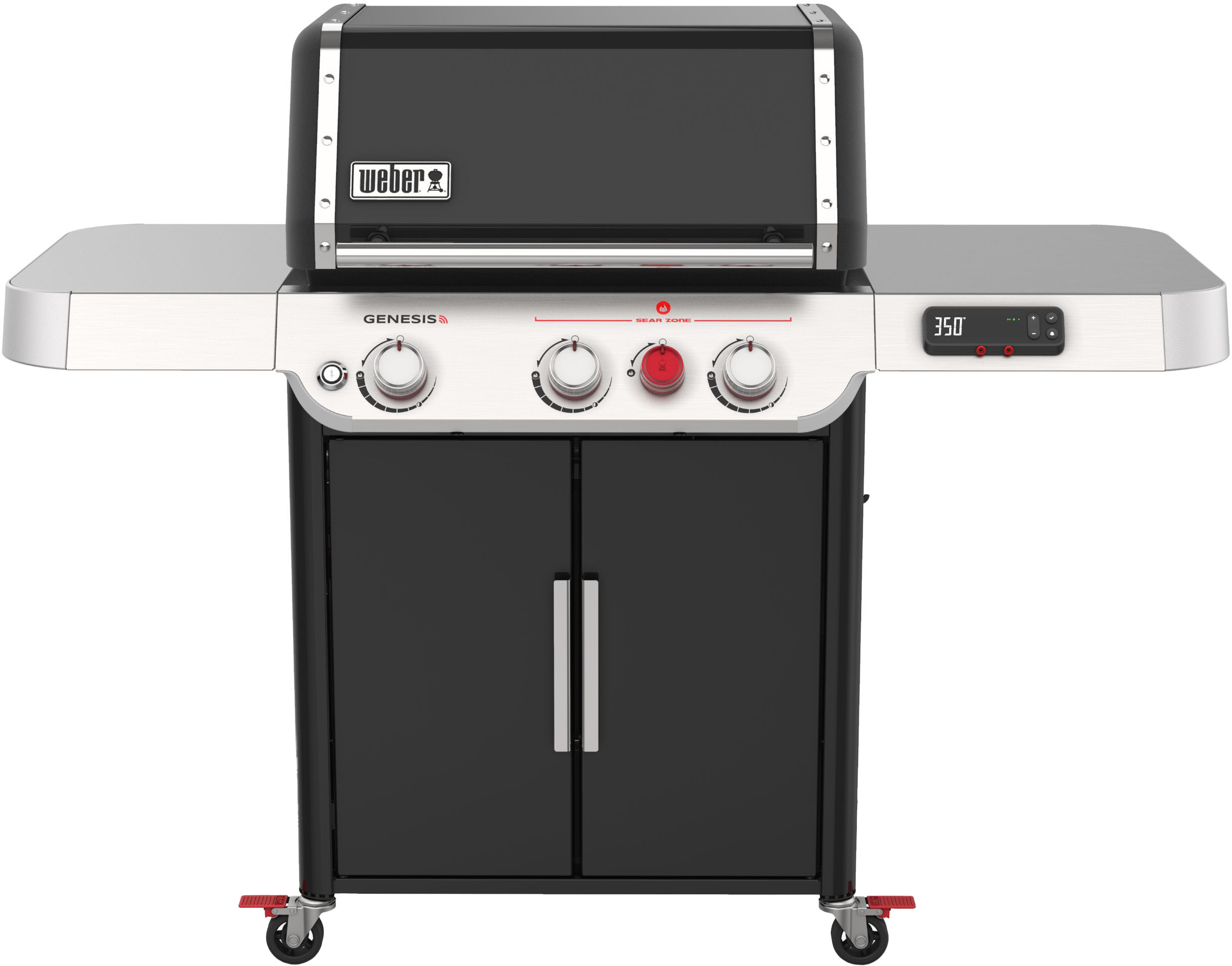 Angle View: Weber - Genesis EX-325s Propane Gas Grill - Black