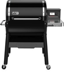 Weber - SmokeFire EX4 (2nd Gen) Wood Fired Pellet Grill - Black - Angle_Zoom