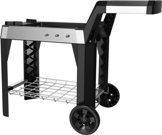 Weber – Pulse 2000 Electric Grill Cart – Black