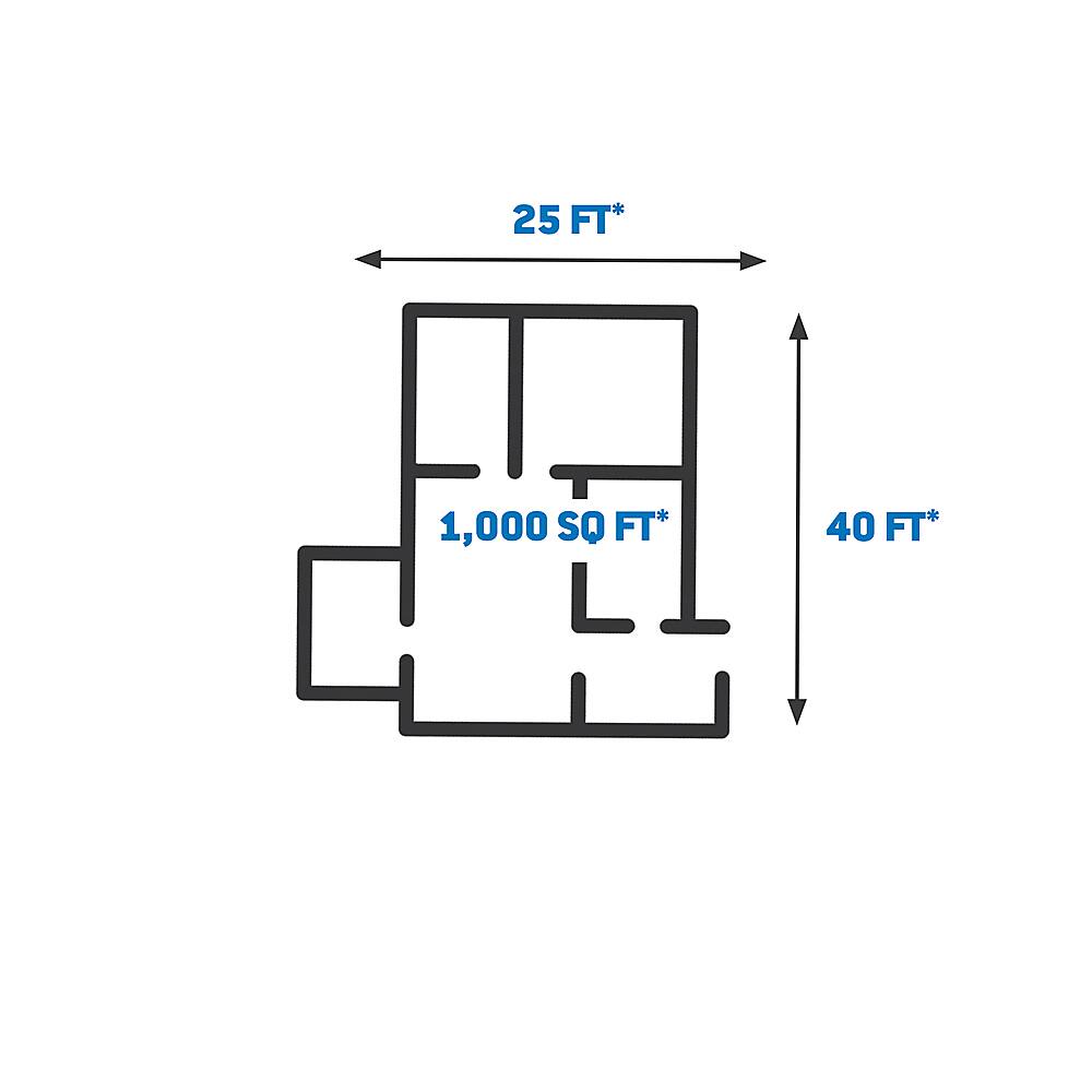 Alt View 19. Cuisinart - PuRXium Large Room/Freestanding Air Purifier - White.