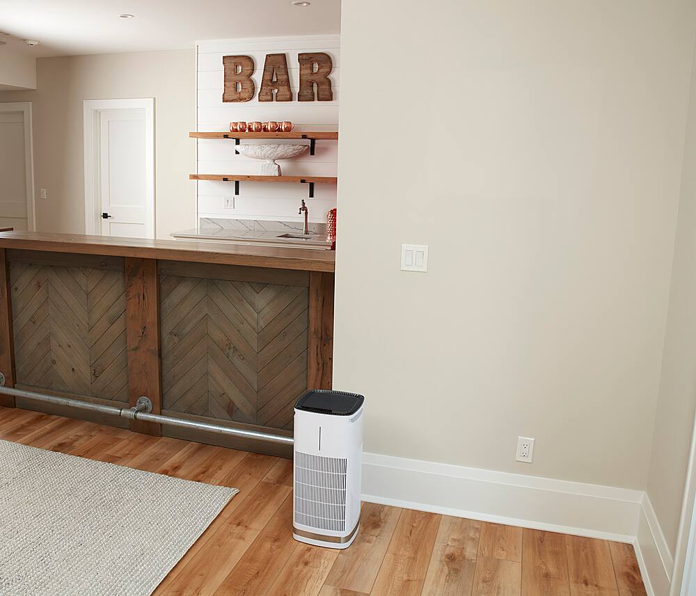 Alt View 23. Cuisinart - PuRXium Large Room/Freestanding Air Purifier - White.