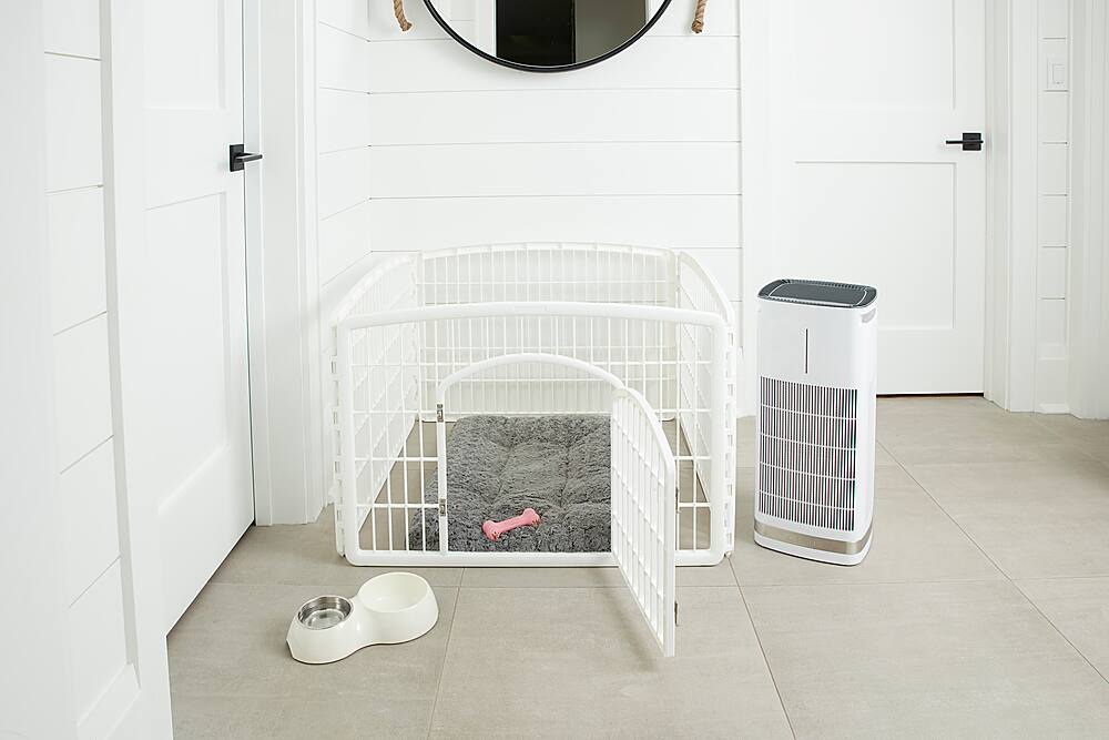 Alt View 29. Cuisinart - PuRXium Large Room/Freestanding Air Purifier - White.