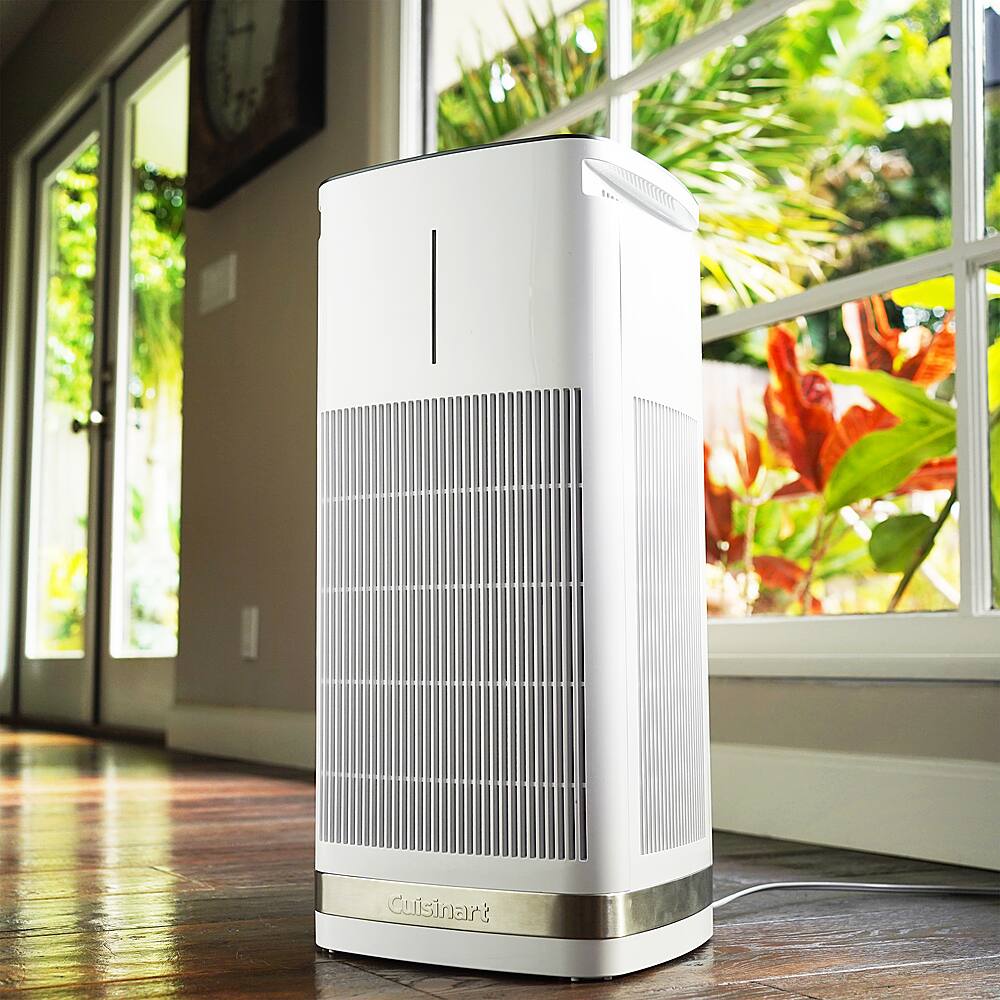 Alt View 32. Cuisinart - PuRXium Large Room/Freestanding Air Purifier - White.