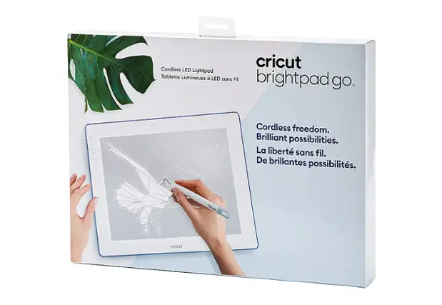Alt View 11. Cricut - BrightPad Go - Indigo.