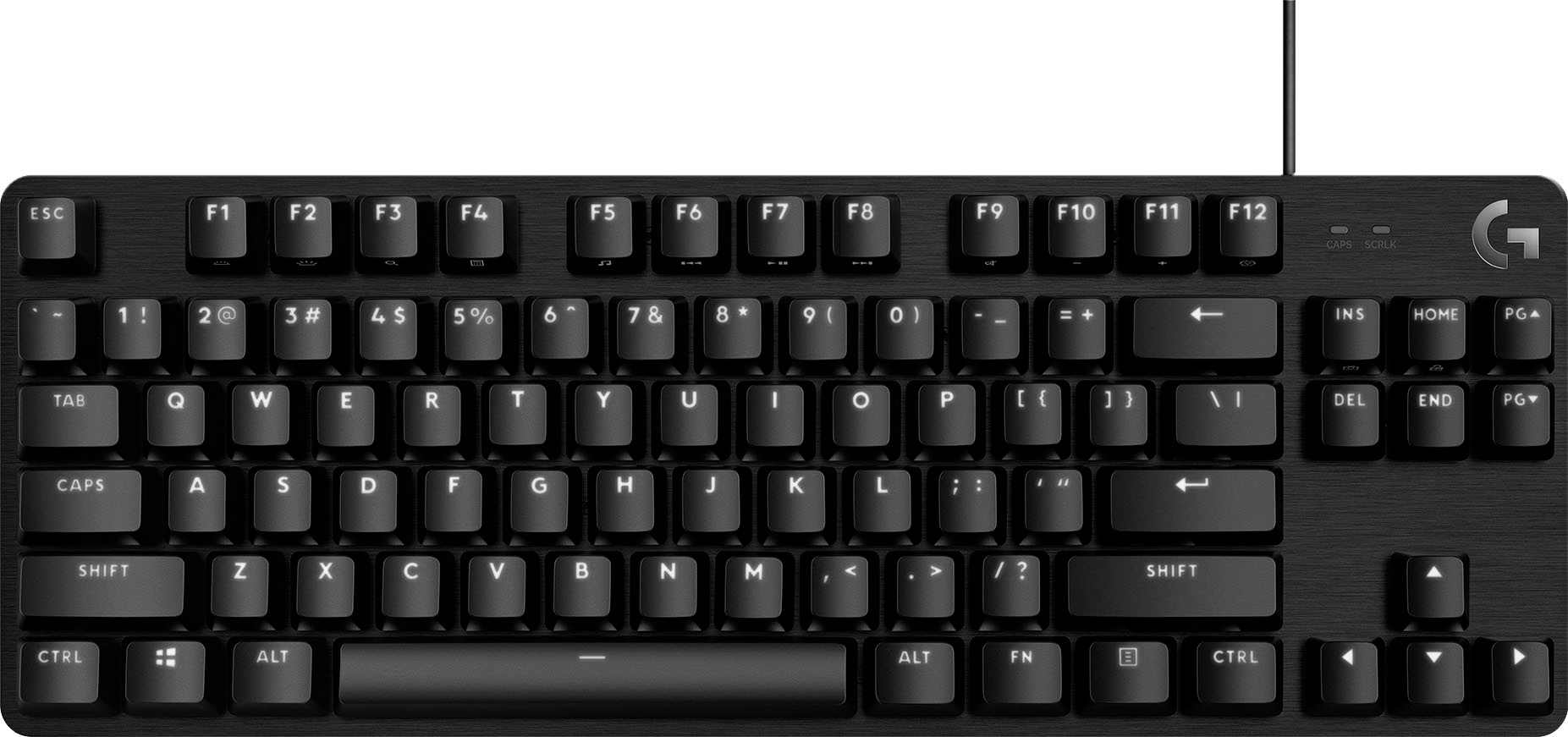 Logitech TKL SE Tenkeyless Wired Tactile Switch Gaming Keyboard for with Backlit Keys Black 920-010442 Best Buy