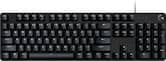 Logitech - G413 SE Full-Size Wired Mechanical Tactile Switch Gaming Keyboard for Windows/Mac with Backlit Keys - Black
