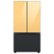Alt View 13. Samsung - Bespoke 3-Door French Door Refrigerator Panel - Top Panel - Sunrise Yellow Glass.