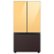 Alt View 15. Samsung - Bespoke 3-Door French Door Refrigerator Panel - Top Panel - Sunrise Yellow Glass.