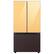 Alt View 15. Samsung - Bespoke 3-Door French Door Refrigerator Panel - Top Panel - Sunrise Yellow Glass.