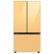 Alt View 18. Samsung - Bespoke 3-Door French Door Refrigerator Panel - Top Panel - Sunrise Yellow Glass.