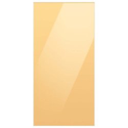 Samsung - Bespoke 4-Door French Door Refrigerator Panel - Top Panel - Sunrise Yellow Glass - Front_Zoom