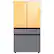 Alt View 12. Samsung - Bespoke 4-Door French Door Refrigerator Panel - Top Panel - Sunrise Yellow Glass.