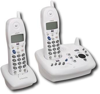 Angle Standard. VTech - 2.4GHz Dual Handset Cordless Phone.