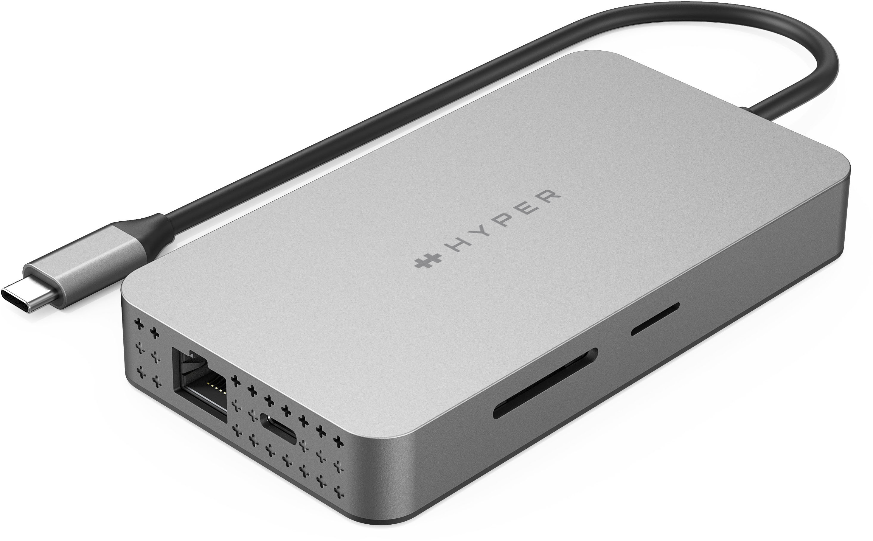 Hyper HyperDrive Next​ 10 Port USB-C Hub, 4K HDMI, Ethernet, 2 USB-C, 2 USB-A,  microSD/SD, travel dock for MacBook/PC Midnight Blue HD4005GL - Best Buy