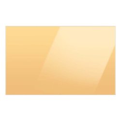 Samsung - Bespoke 4-Door French Door Refrigerator Panel - Bottom Panel - Sunrise Yellow Glass - Front_Zoom