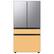 Alt View 12. Samsung - Bespoke 4-Door French Door Refrigerator Panel - Bottom Panel - Sunrise Yellow Glass.