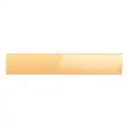 Samsung - Bespoke 4-Door French Door Refrigerator Panel - Middle Panel - Sunrise Yellow Glass