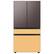 Alt View 18. Samsung - Bespoke 4-Door French Door Refrigerator Panel - Middle Panel - Sunrise Yellow Glass.